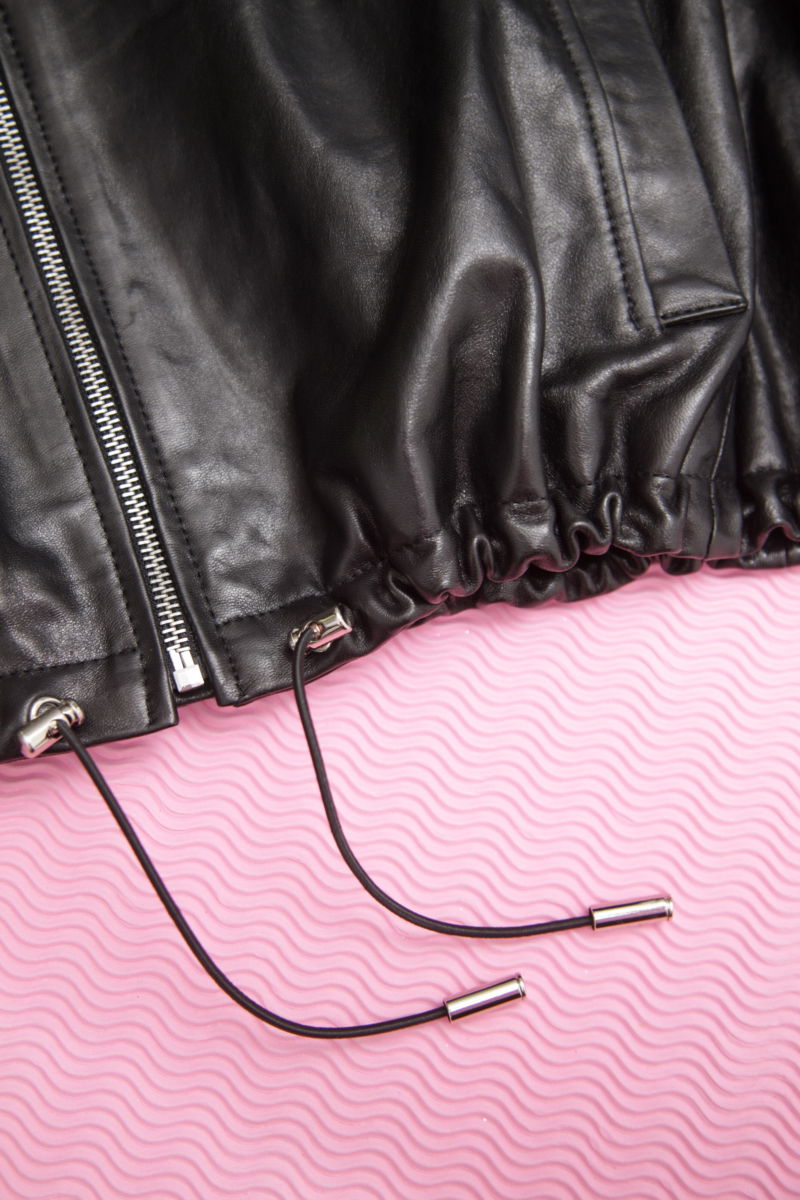 CAMPERA DE CUERO HEDY // OVINO