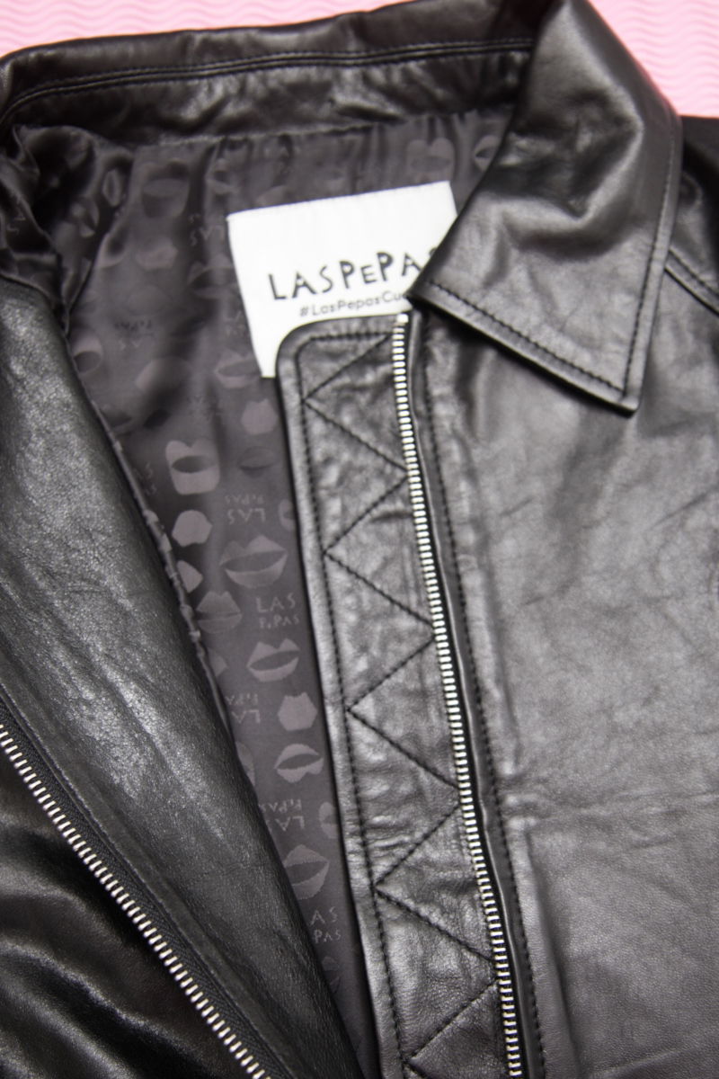 CAMPERA DE CUERO HEDY // OVINO