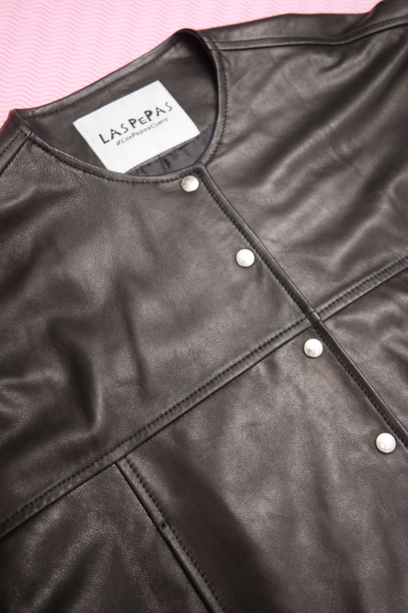 CAMPERA DE CUERO MIKO // OVINO