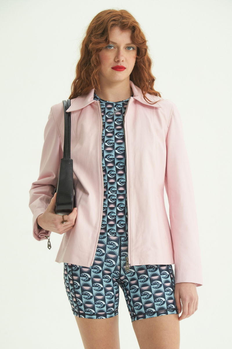 CAMPERA DE CUERO TRINY // OVINO ITALIANO