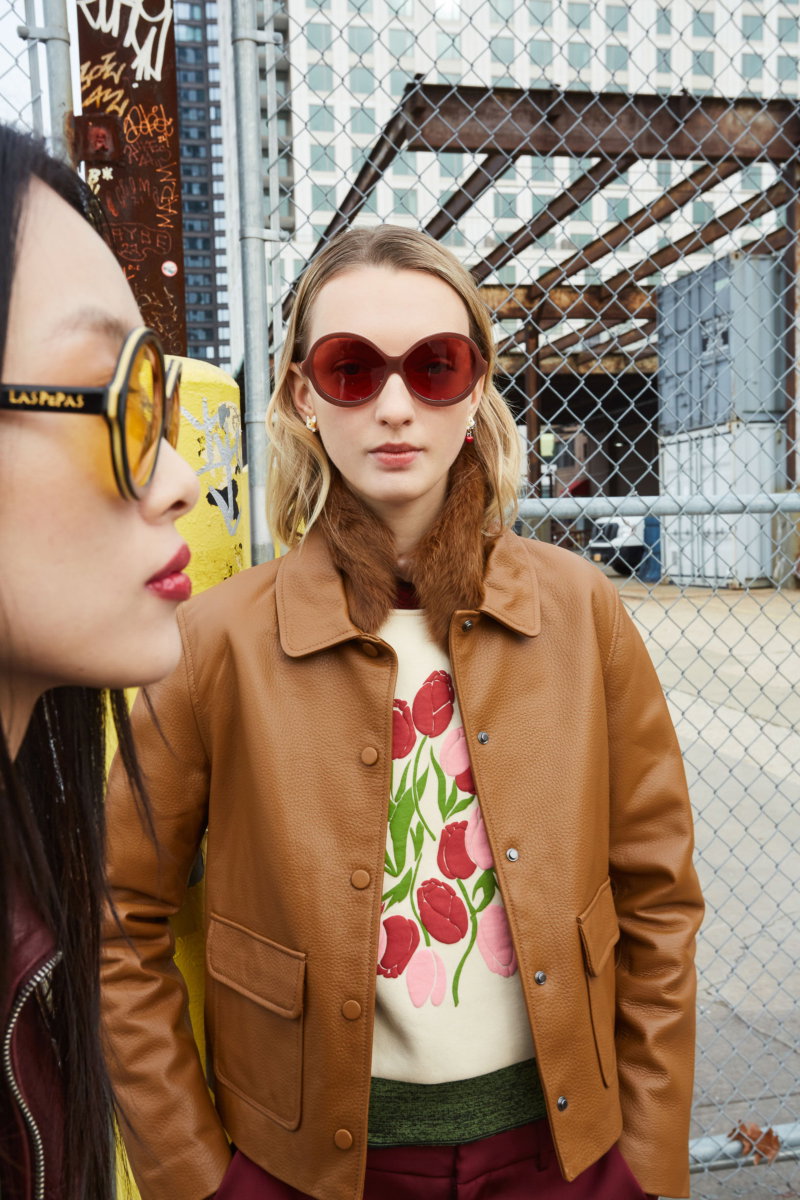 CAMPERA DE CUERO ZOE // OVINO