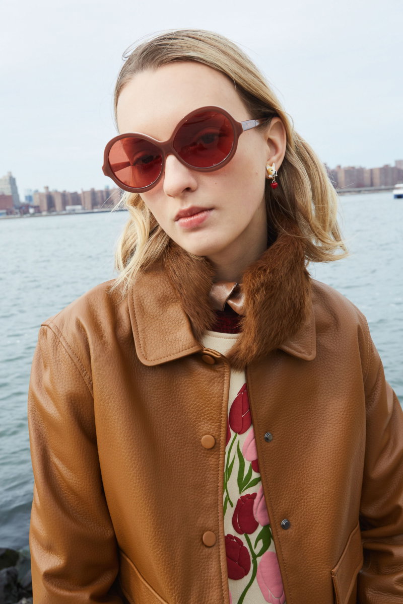 CAMPERA DE CUERO ZOE // OVINO