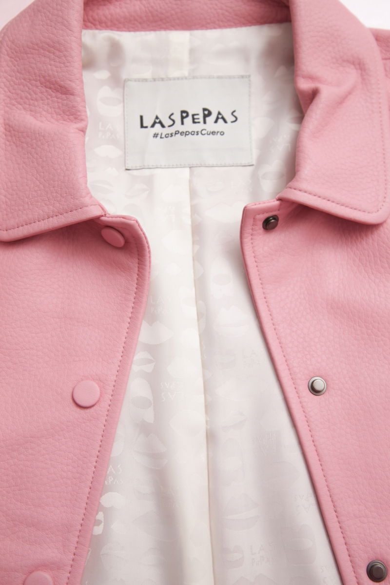 CAMPERA DE CUERO ZOE // OVINO