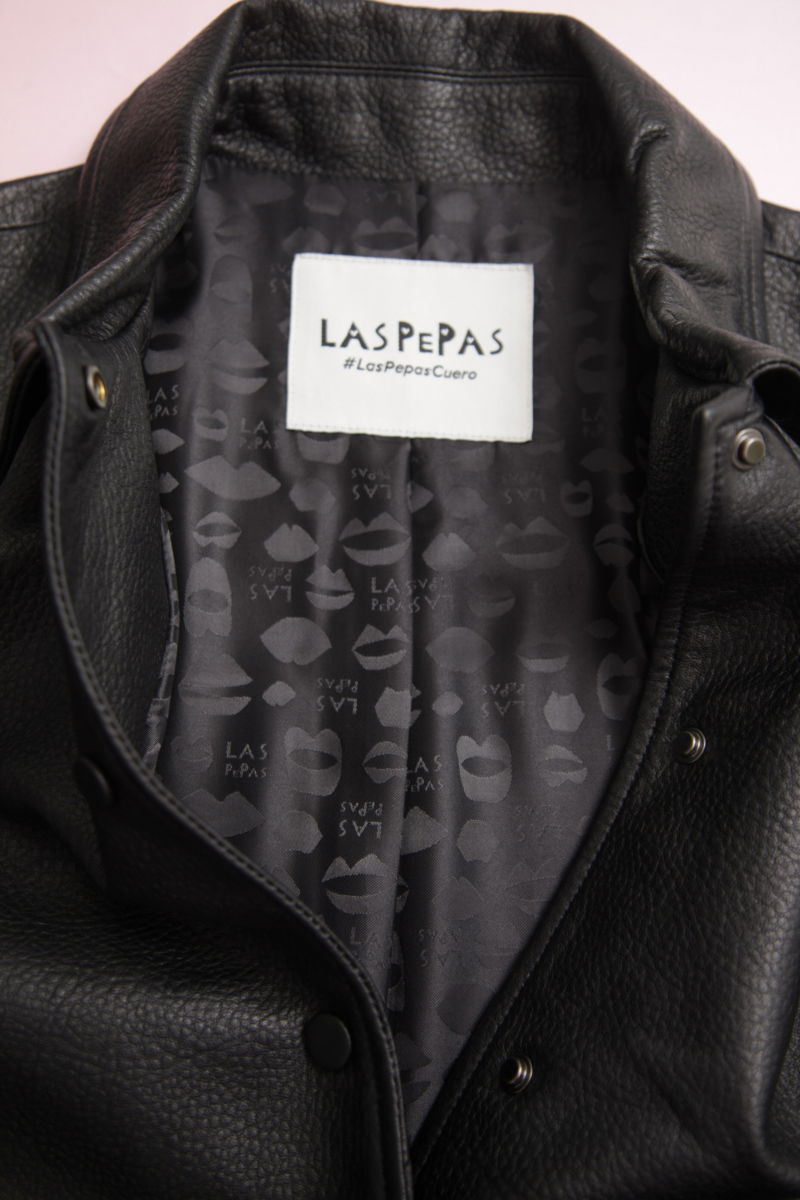 CAMPERA DE CUERO ZOE // OVINO