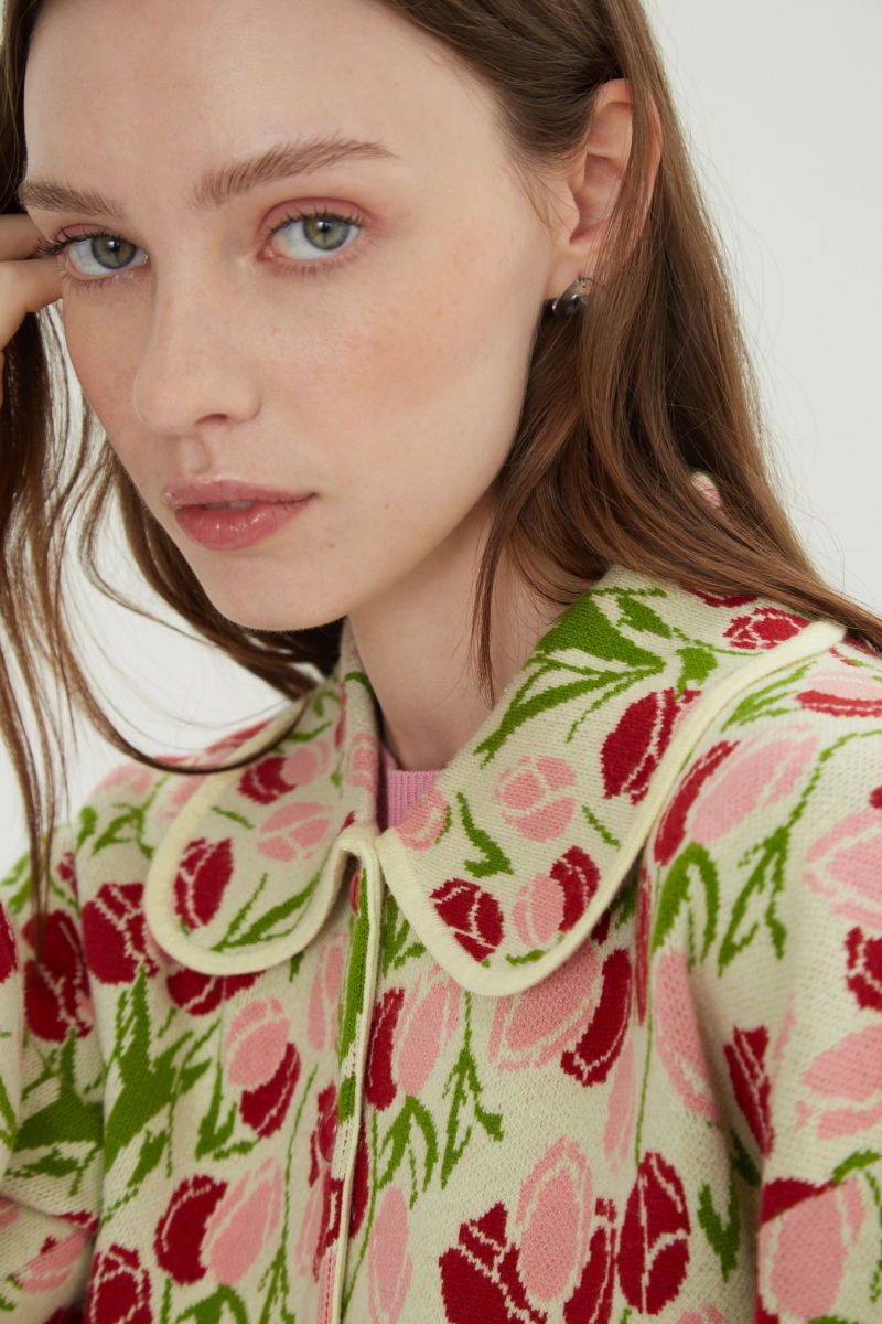 CARDIGAN TEJIDO ODETTE TULIP 