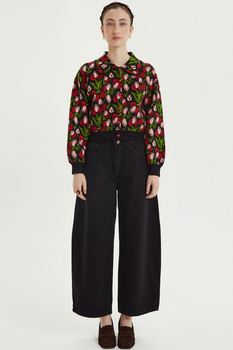 CARDIGAN TEJIDO ODETTE TULIP 