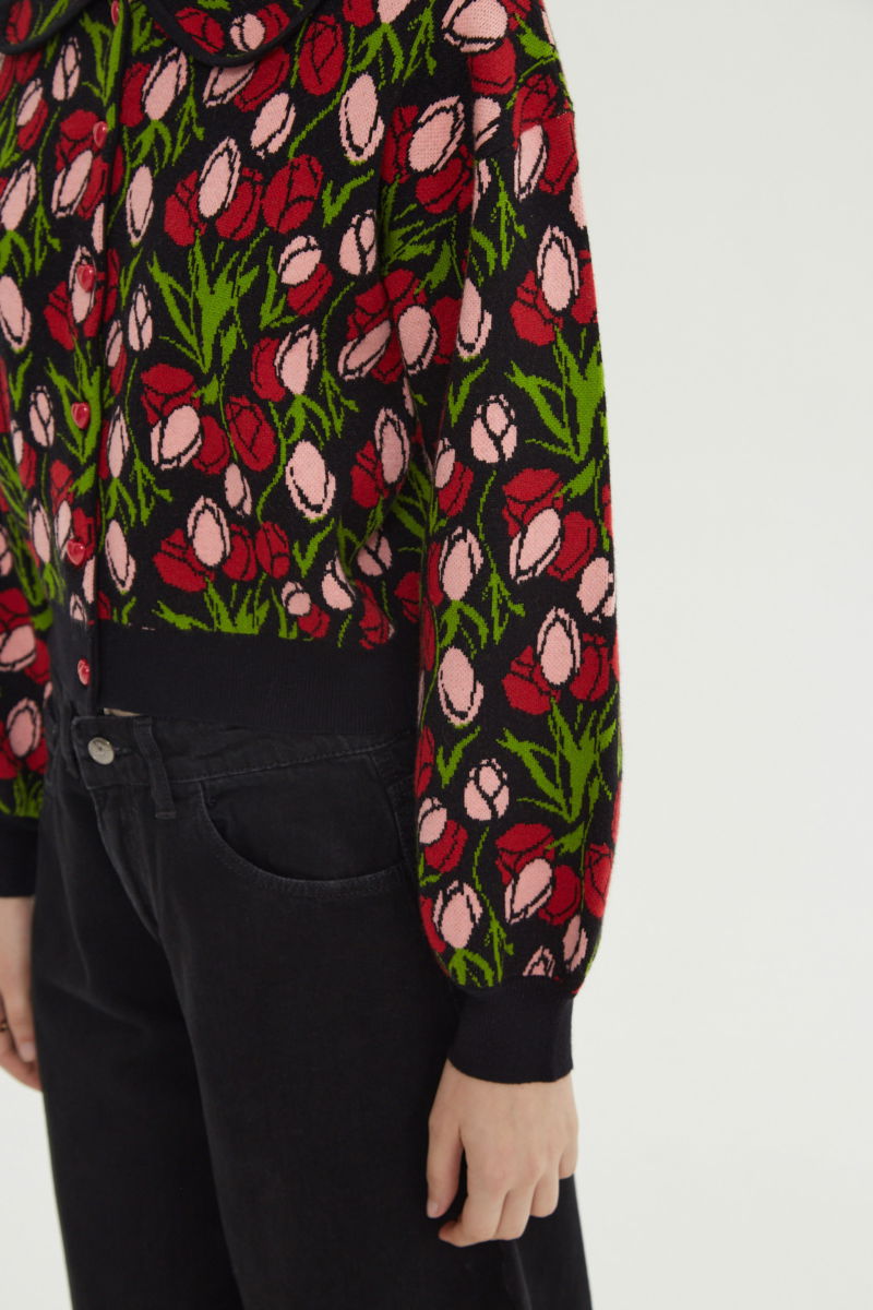 CARDIGAN TEJIDO ODETTE TULIP 