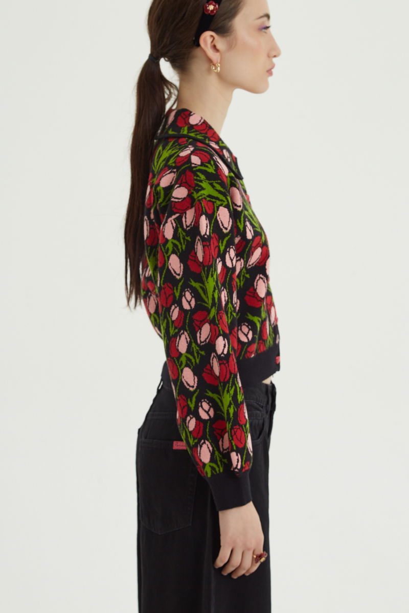 CARDIGAN TEJIDO ODETTE TULIP 