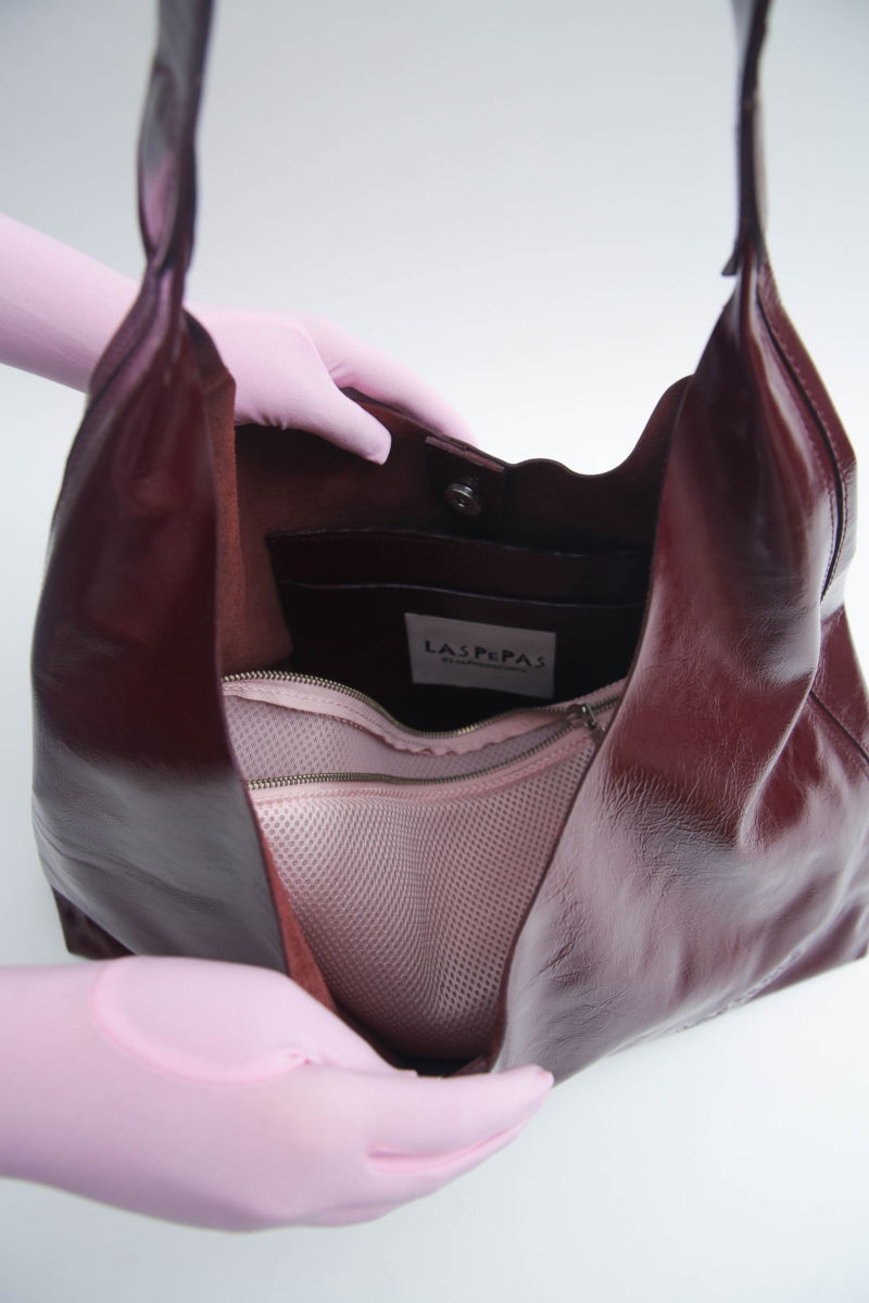 CARTERA DE CUERO JEREZ
