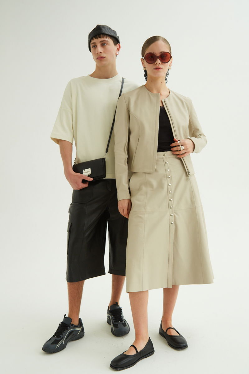 CAMPERA DE CUERO MARION // OVINO ITALIANO