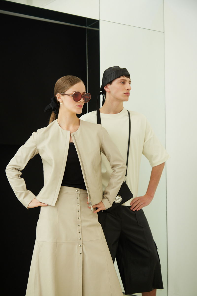 CAMPERA DE CUERO MARION // OVINO ITALIANO