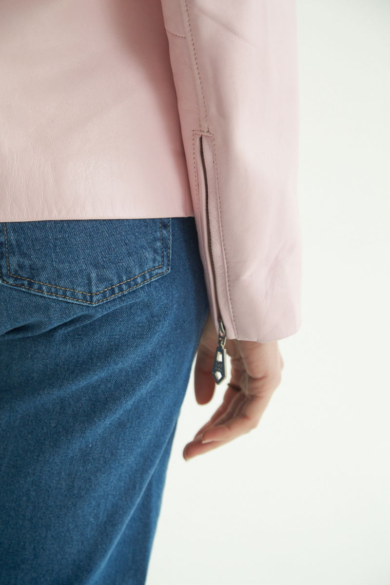 CAMPERA DE CUERO TRINY // OVINO ITALIANO