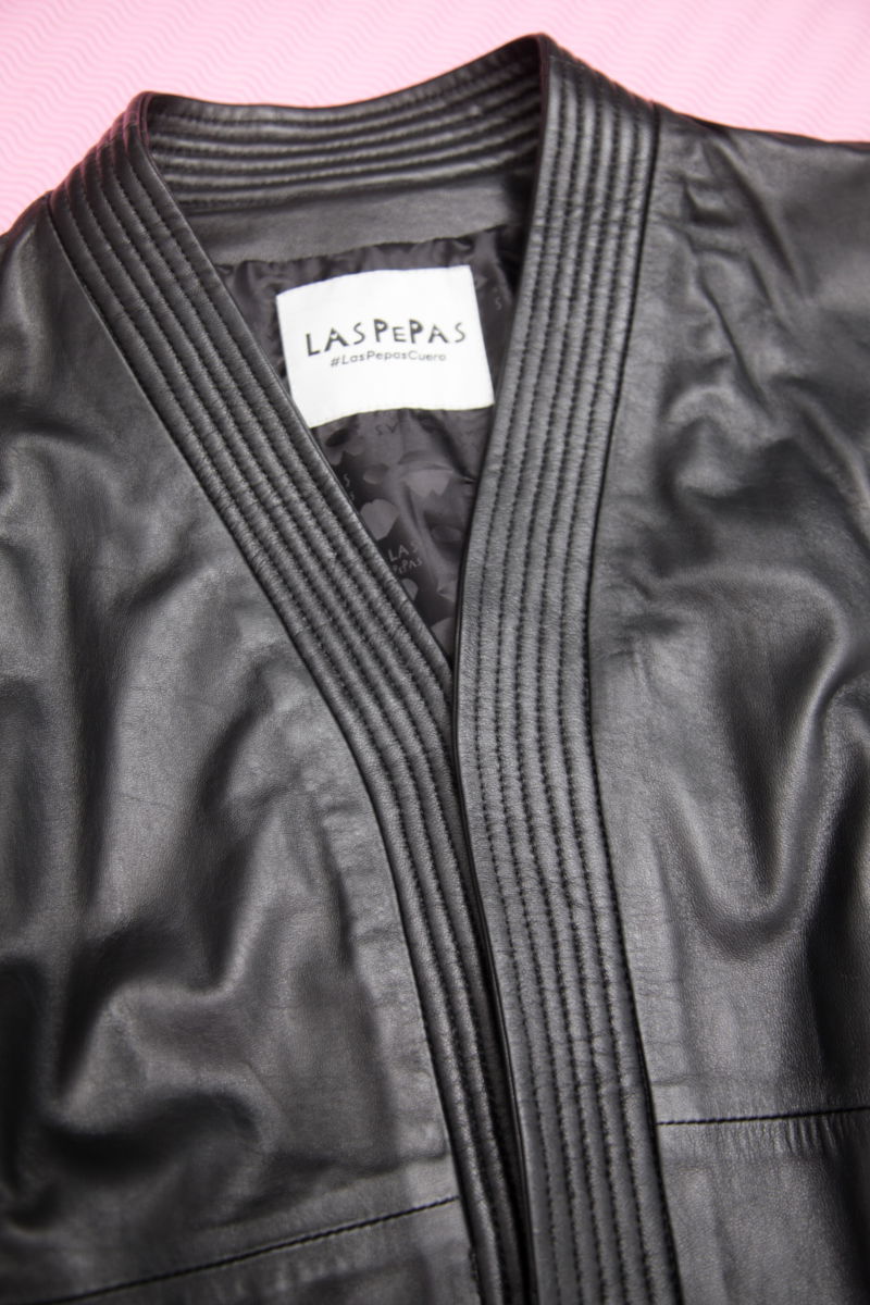 KIMONO DE CUERO LIU // OVINO 