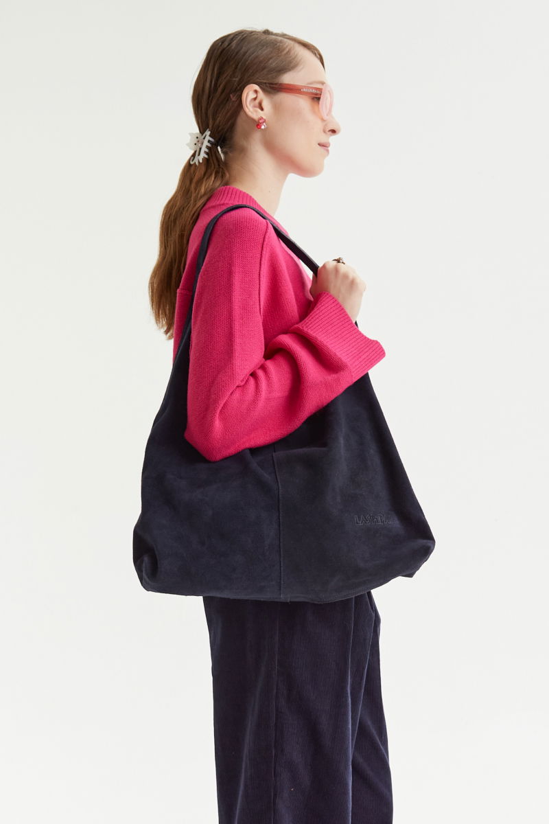 MAXI CARTERA DE GAMUZA JEREZ