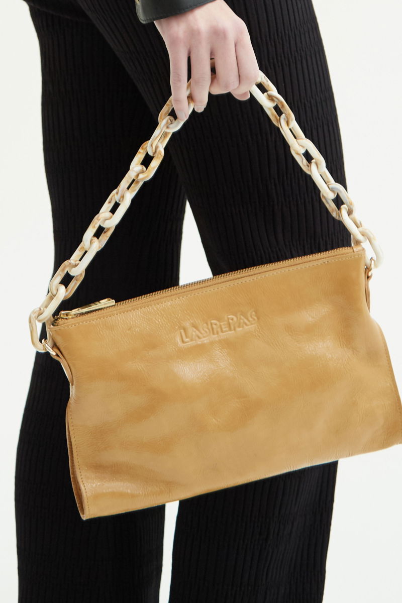 CARTERA DE CUERO MERESIAS CHAROL