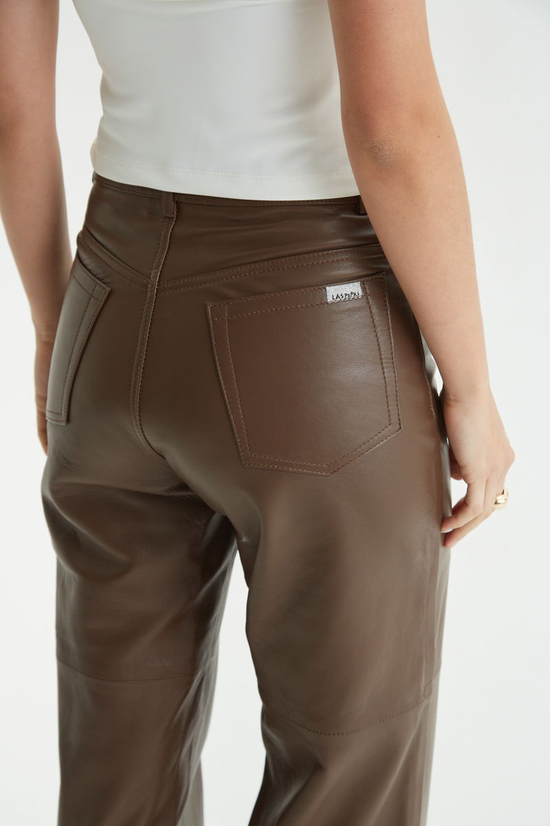 PANTALON DE CUERO LUNA / OVINO ITALIANO