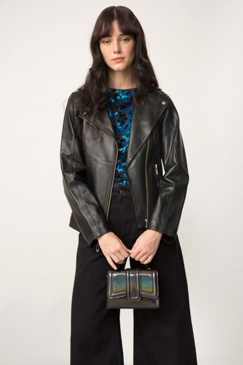 CAMPERA DE CUERO BELLA // OVINO ITALIANO