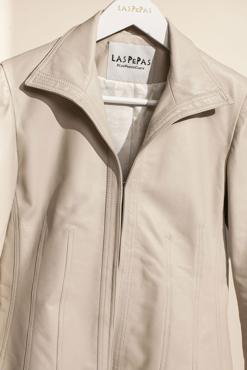 SACO DE CUERO JACOBS // OVINO ITALIANO