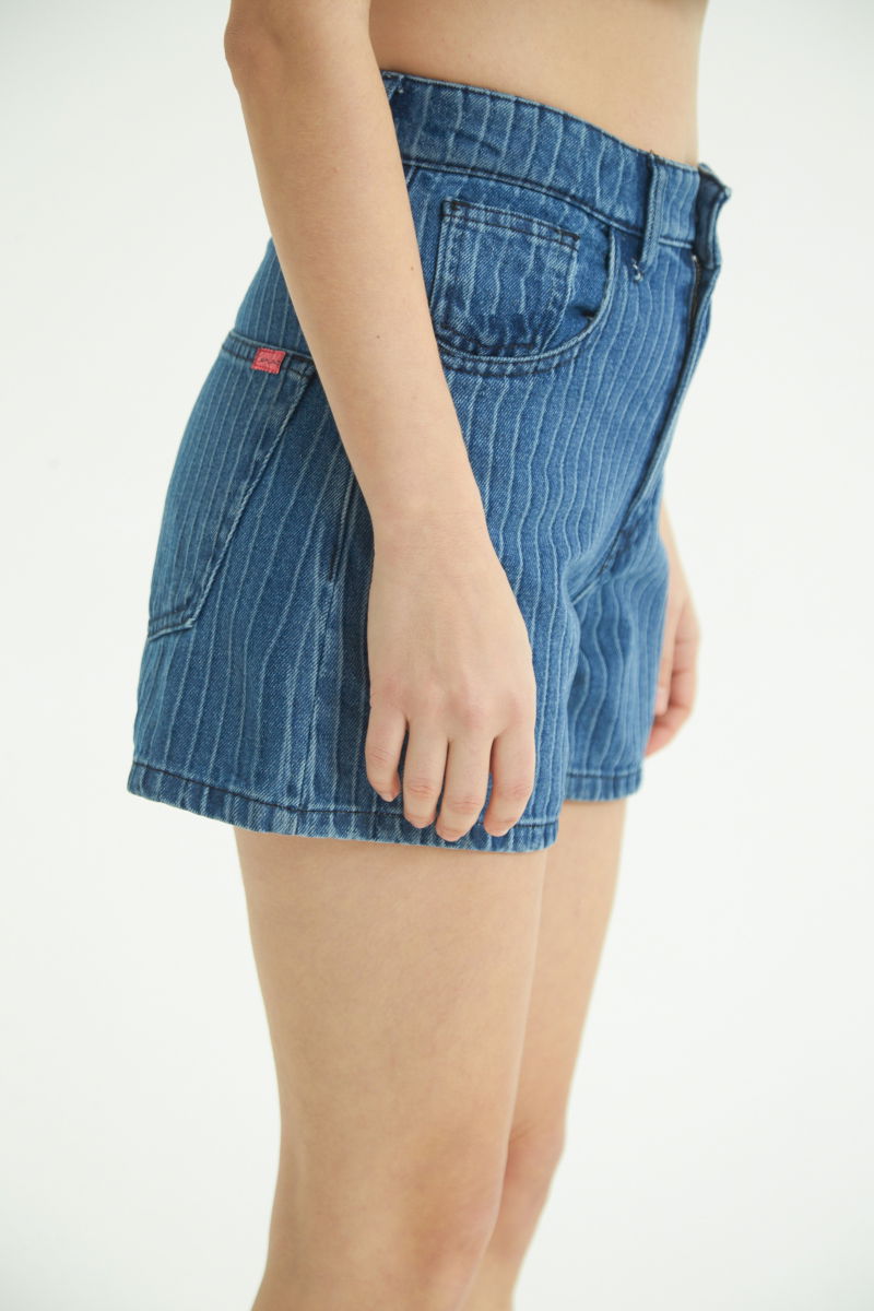 SHORT DE JEAN LUNA TIZADO
