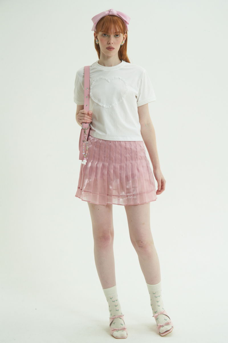 REMERA HEARTLACE