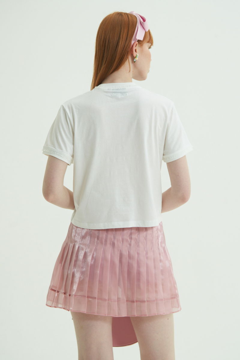 REMERA HEARTLACE