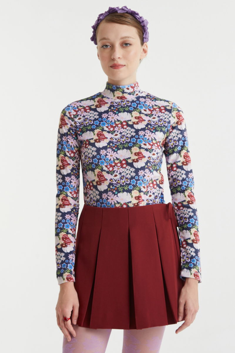 POLERA DE TERCIOPELO REGINA BOUQUET