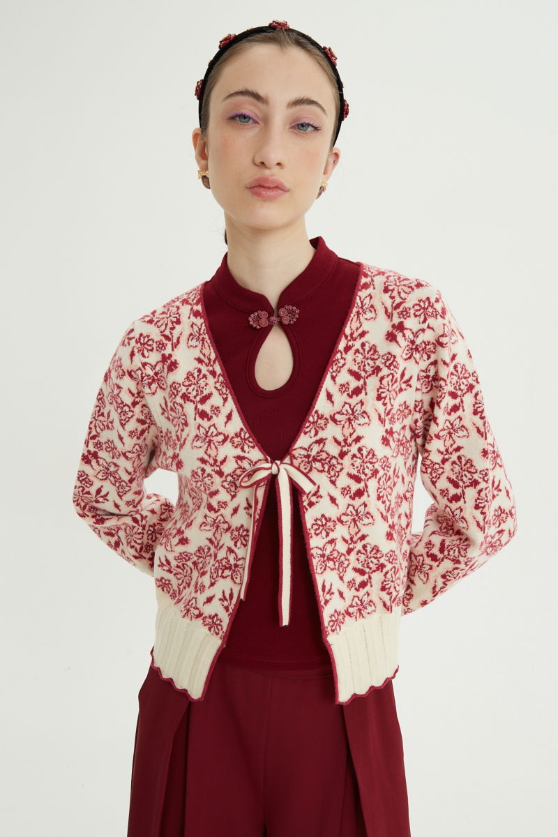 CARDIGAN TEJIDO MIYA 