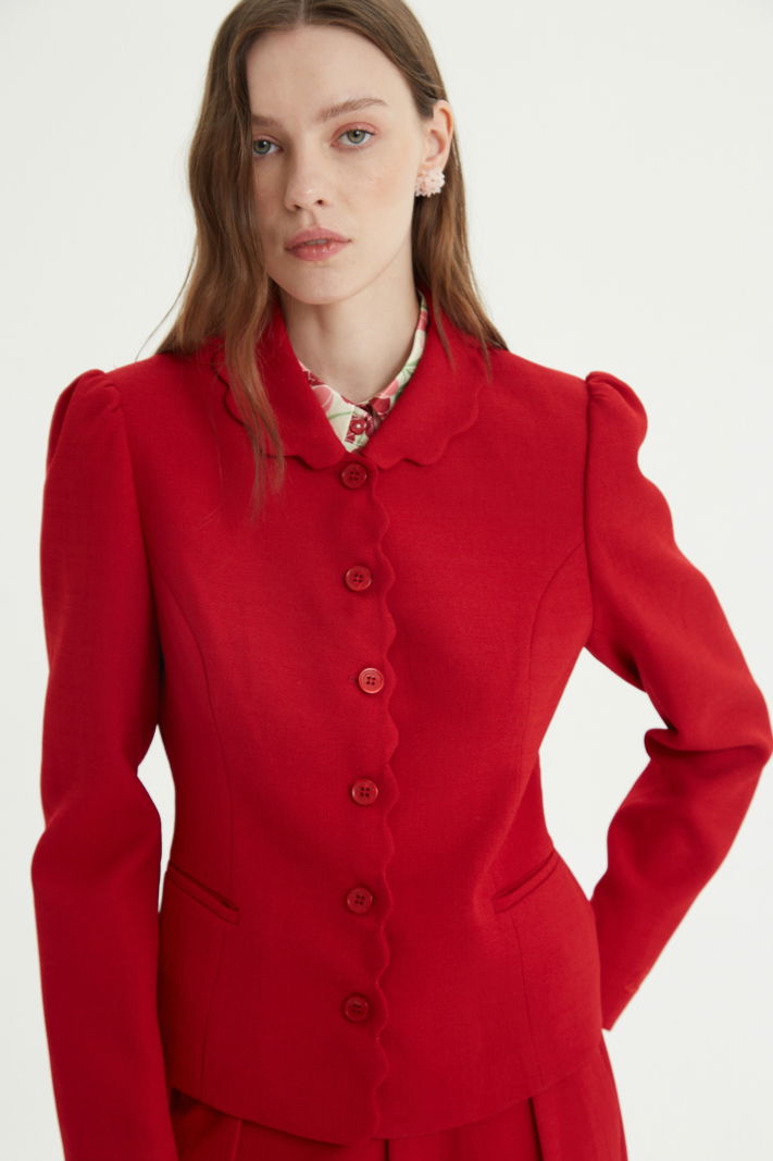  BLAZER SASTRERO SCALLOP 