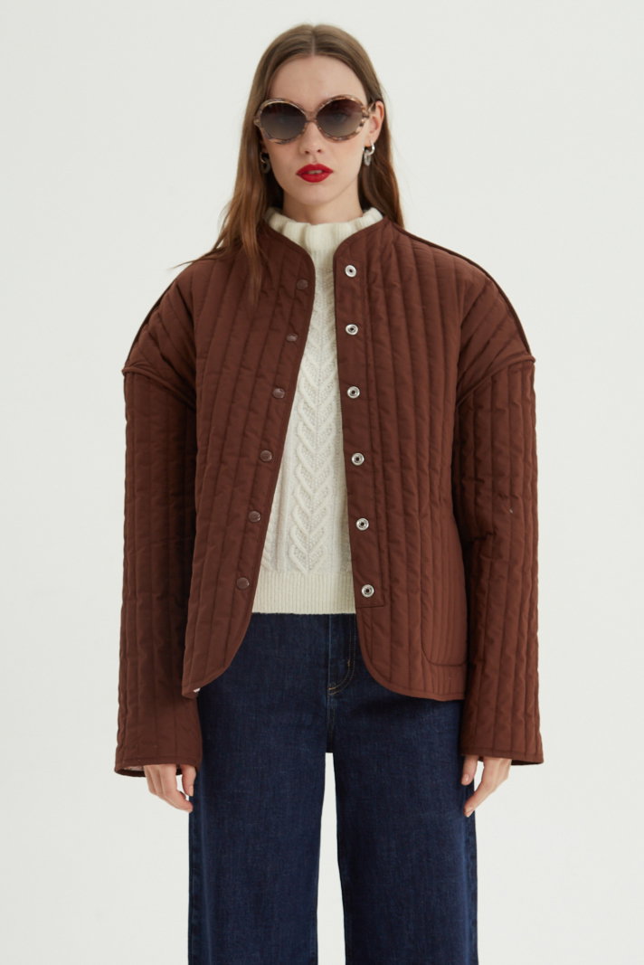 CAMPERA REVERSIBLE MATELASEADA YORK LIBERTY