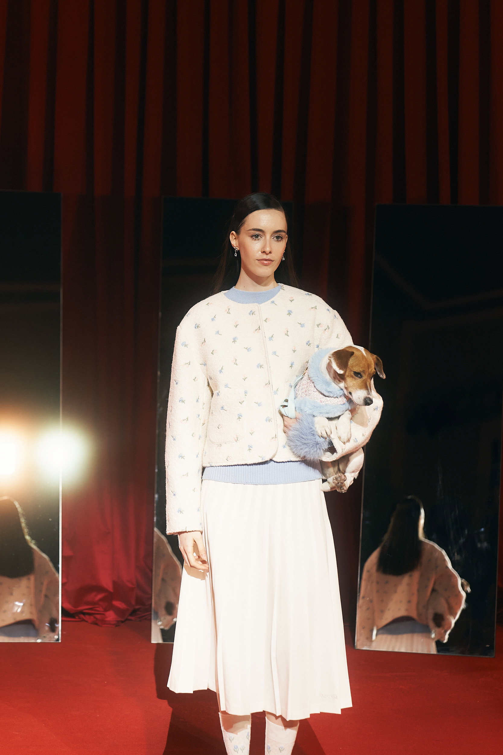 FALDA MIDI PLISADA PORTIA