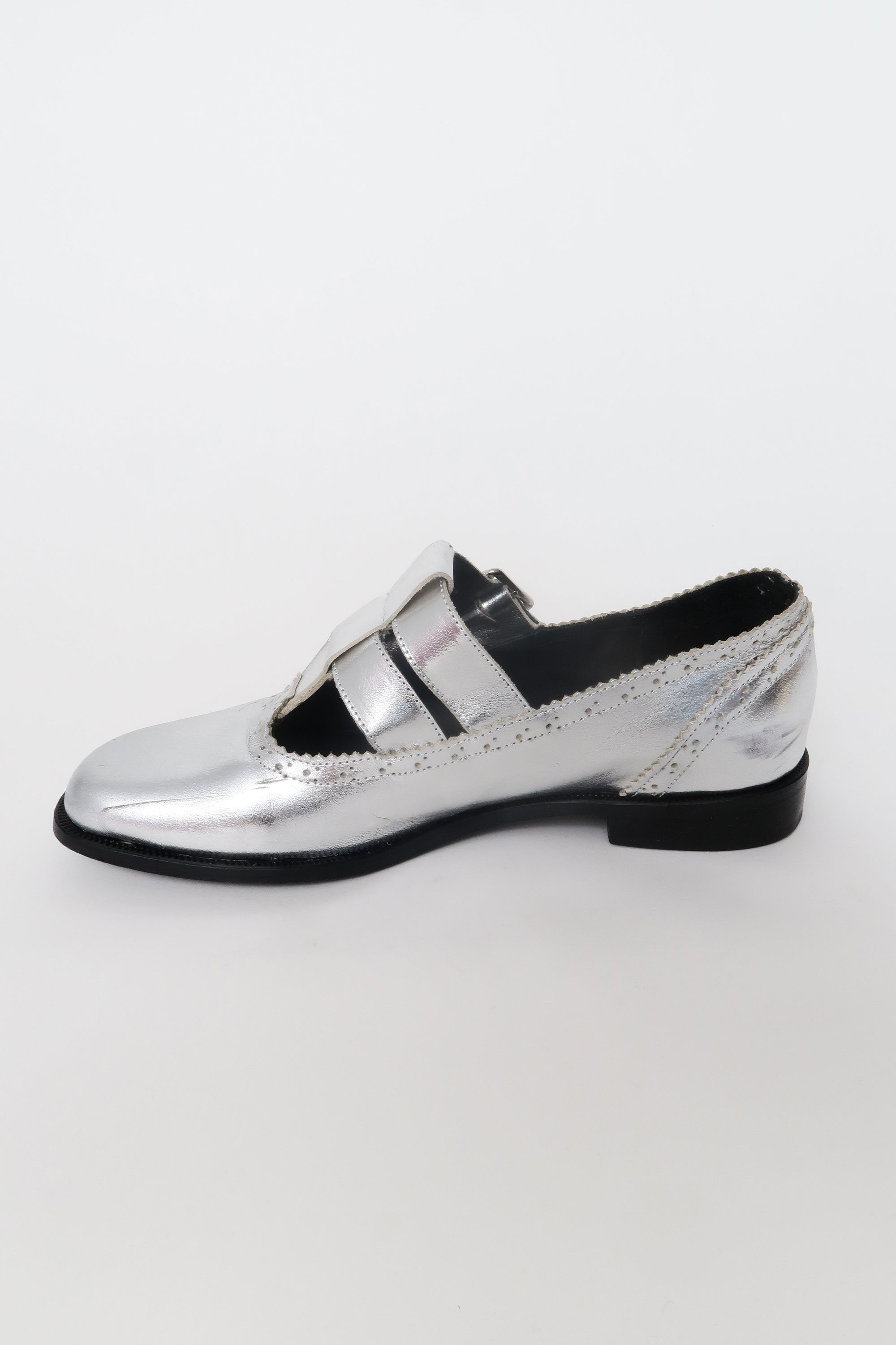 GUILLERMINA DE CUERO SABAL SILVER