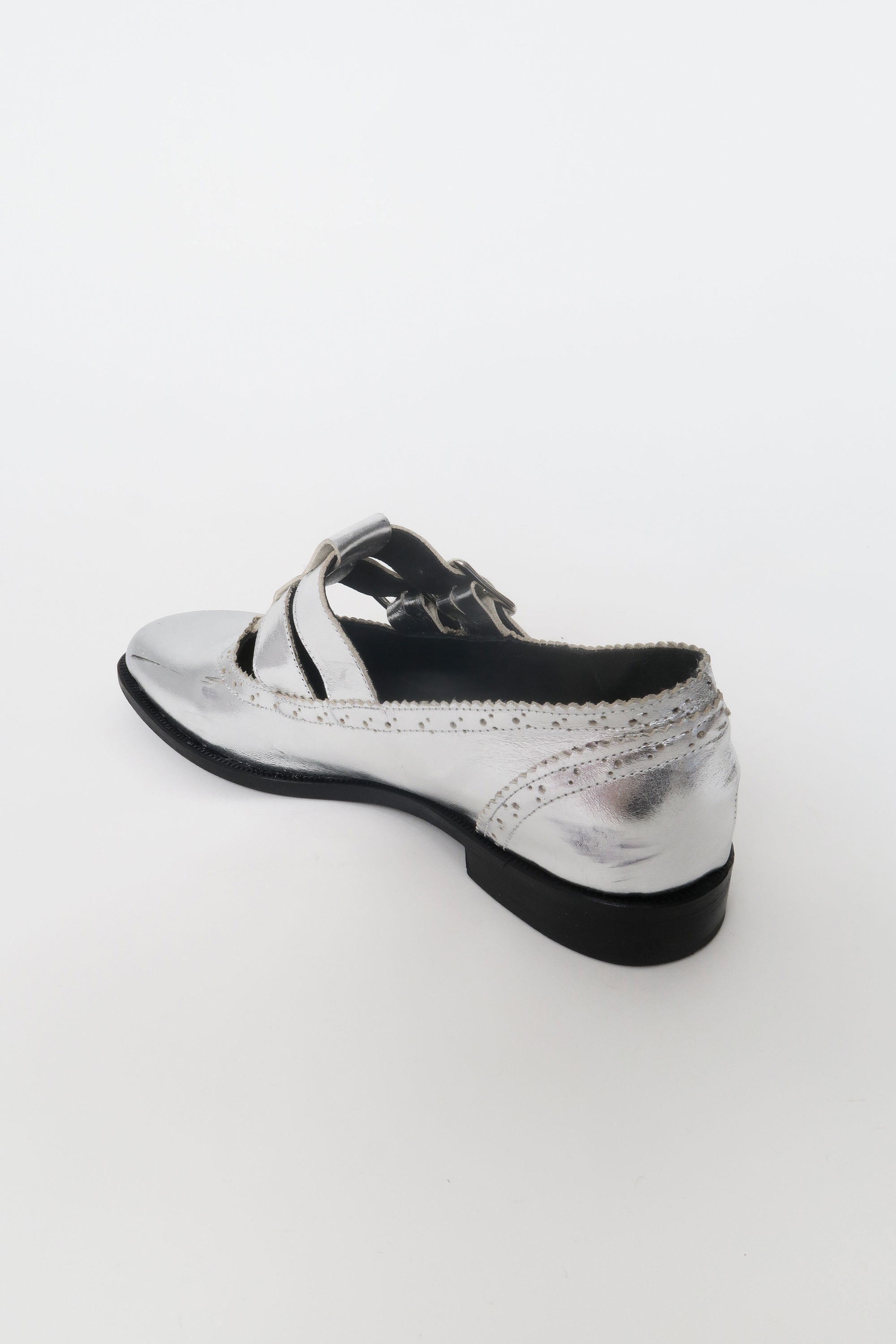 GUILLERMINA DE CUERO SABAL SILVER