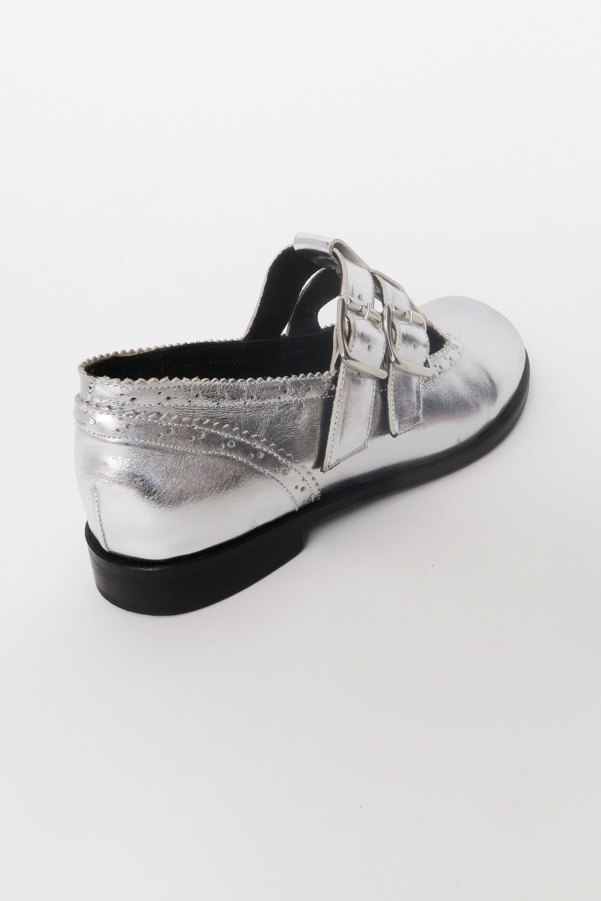 GUILLERMINA DE CUERO SABAL SILVER