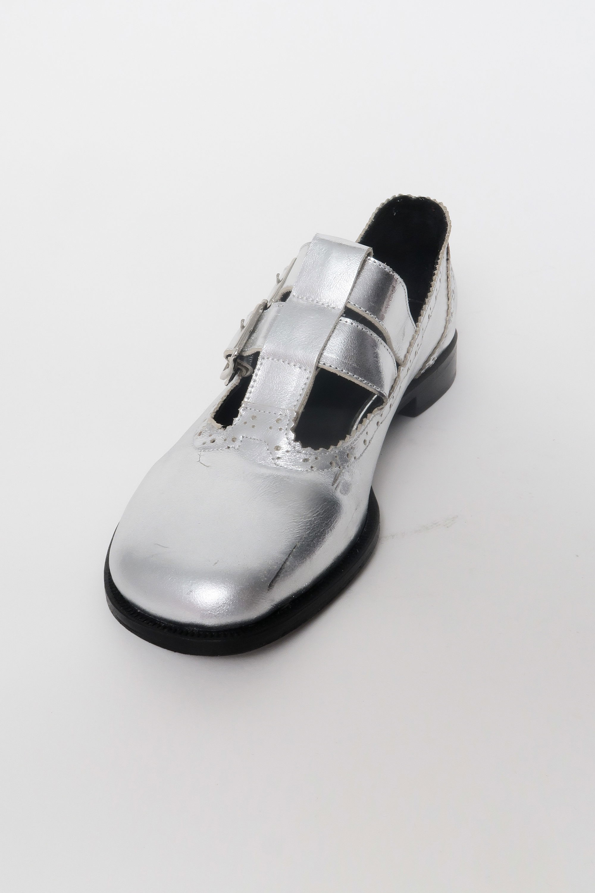 GUILLERMINA DE CUERO SABAL SILVER