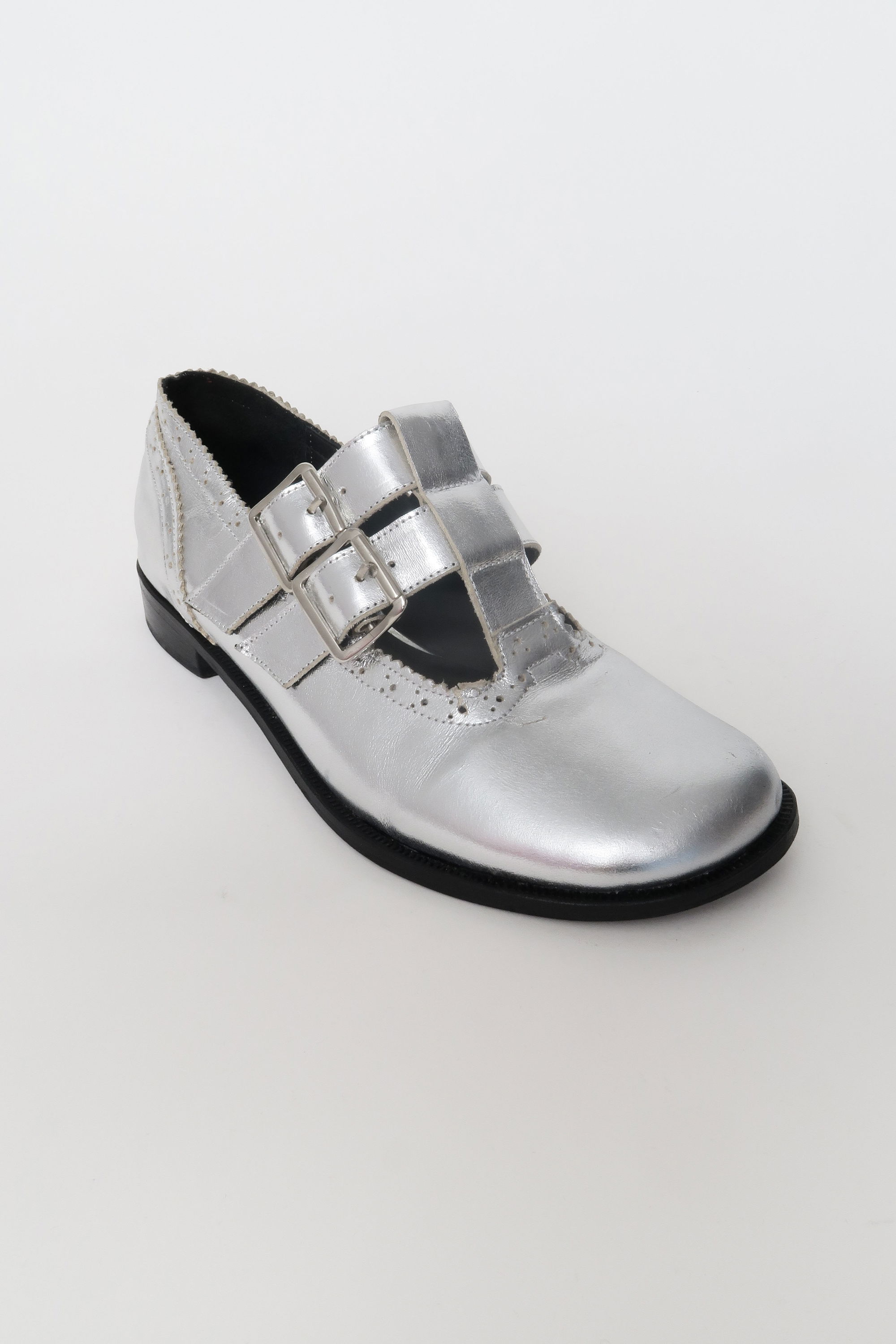 GUILLERMINA DE CUERO SABAL SILVER