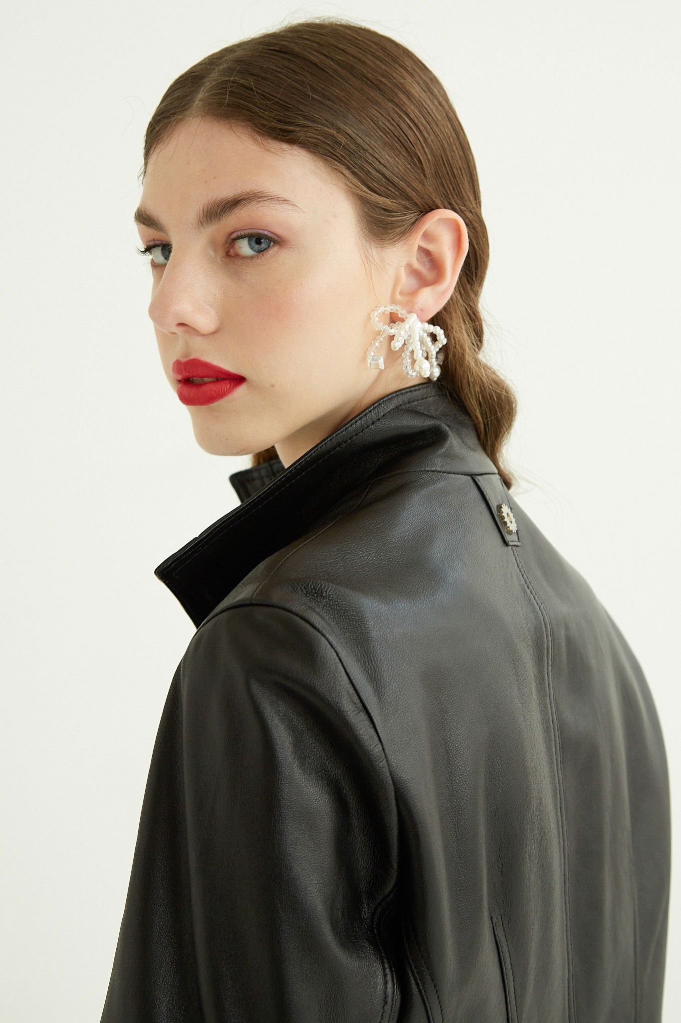 SACO DE CUERO JACOBS // OVINO ITALIANO