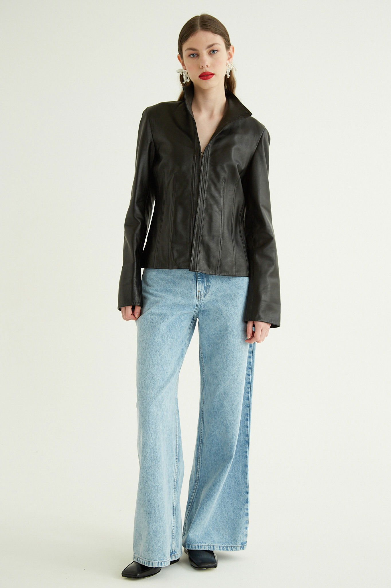 SACO DE CUERO JACOBS // OVINO ITALIANO