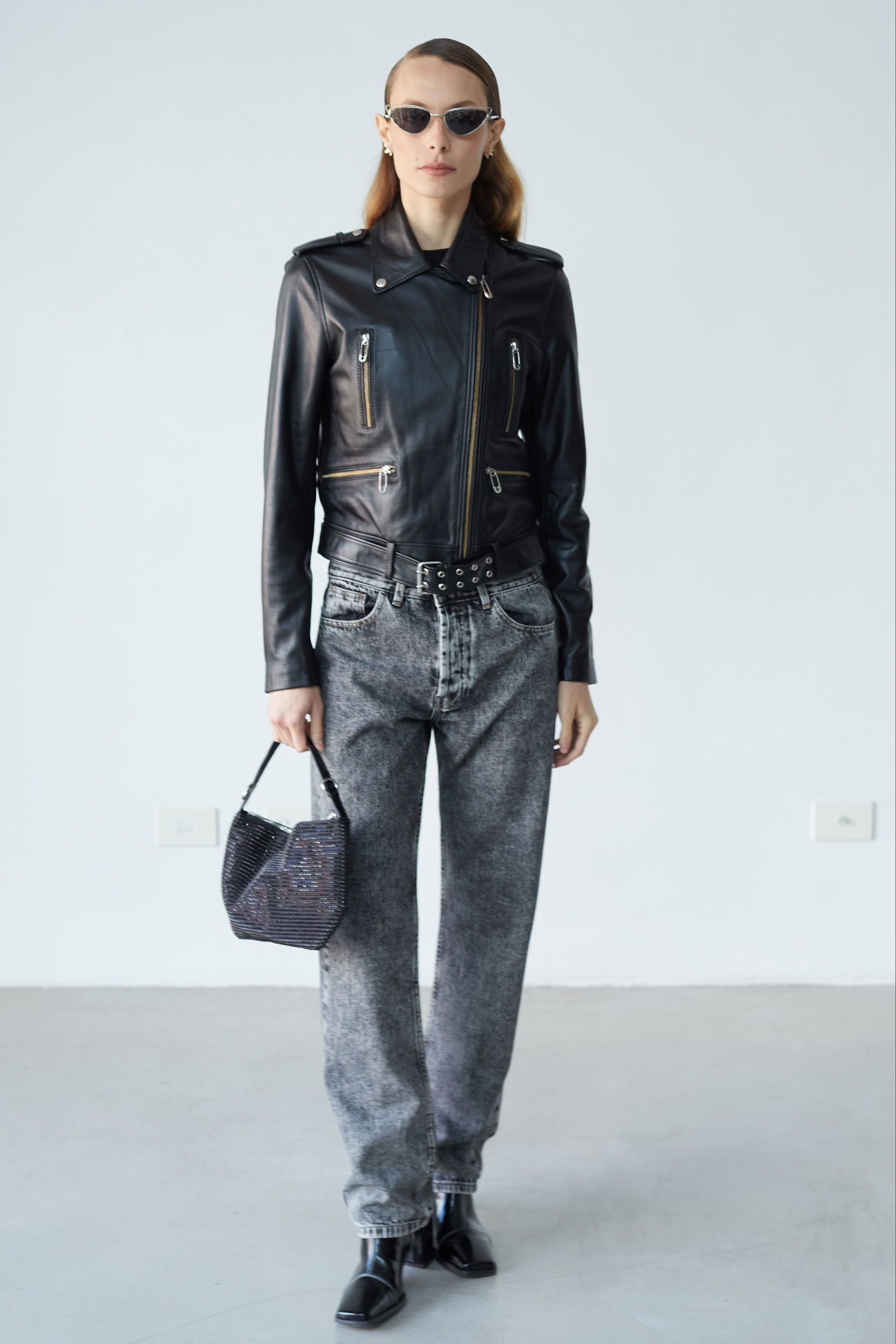CAMPERA DE CUERO SOPHIE // OVINO ITALIANO
