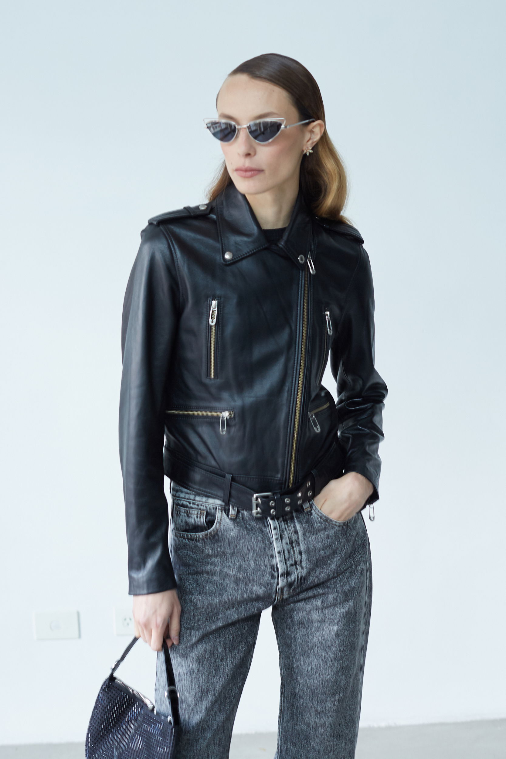 CAMPERA DE CUERO SOPHIE // OVINO ITALIANO