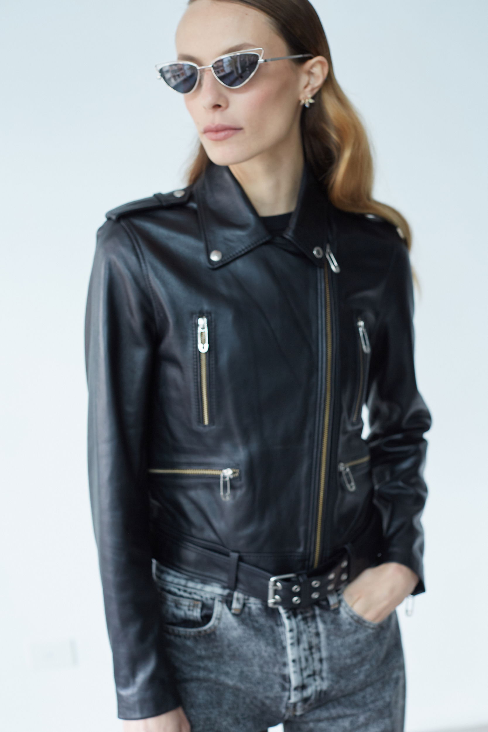 CAMPERA DE CUERO SOPHIE // OVINO ITALIANO