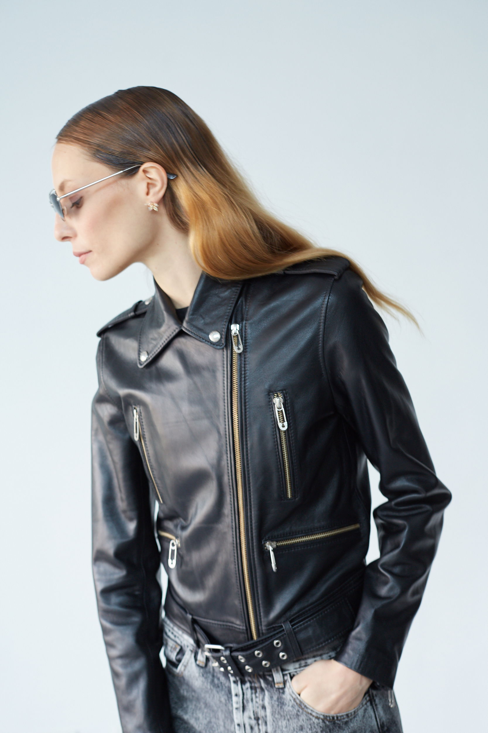 CAMPERA DE CUERO SOPHIE // OVINO ITALIANO