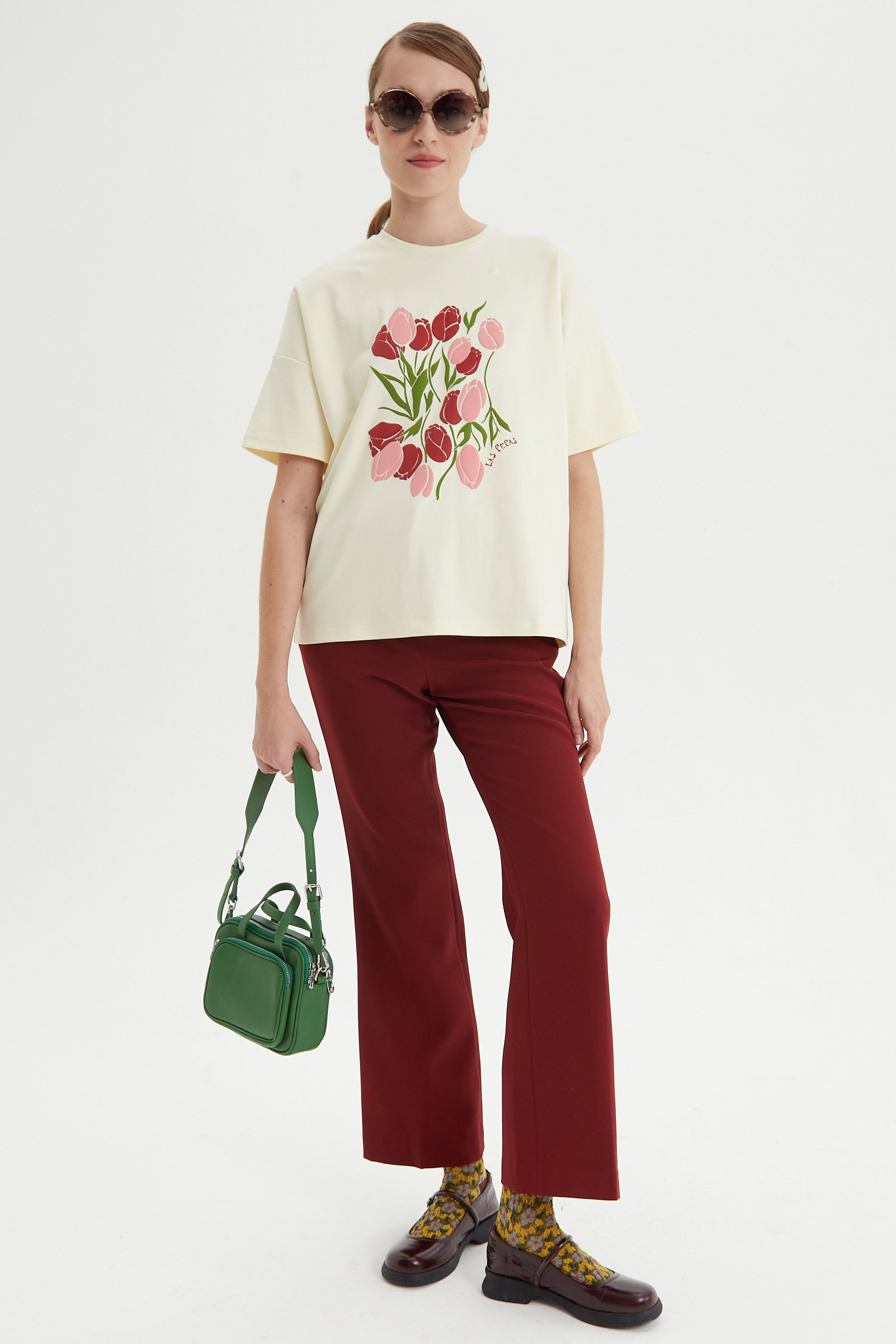 REMERA OVERSIZE SLOPE TULIPS