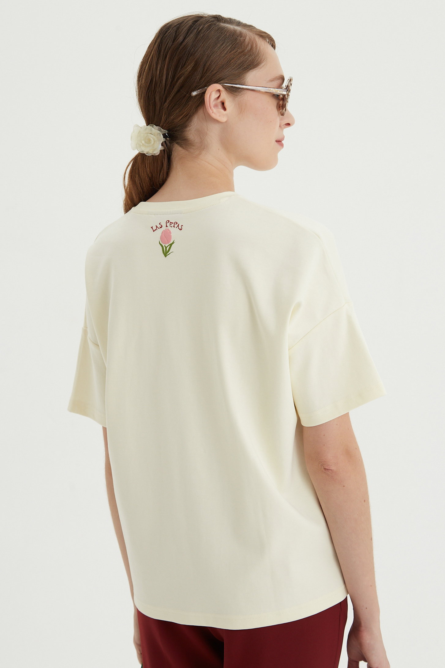 REMERA OVERSIZE SLOPE TULIPS