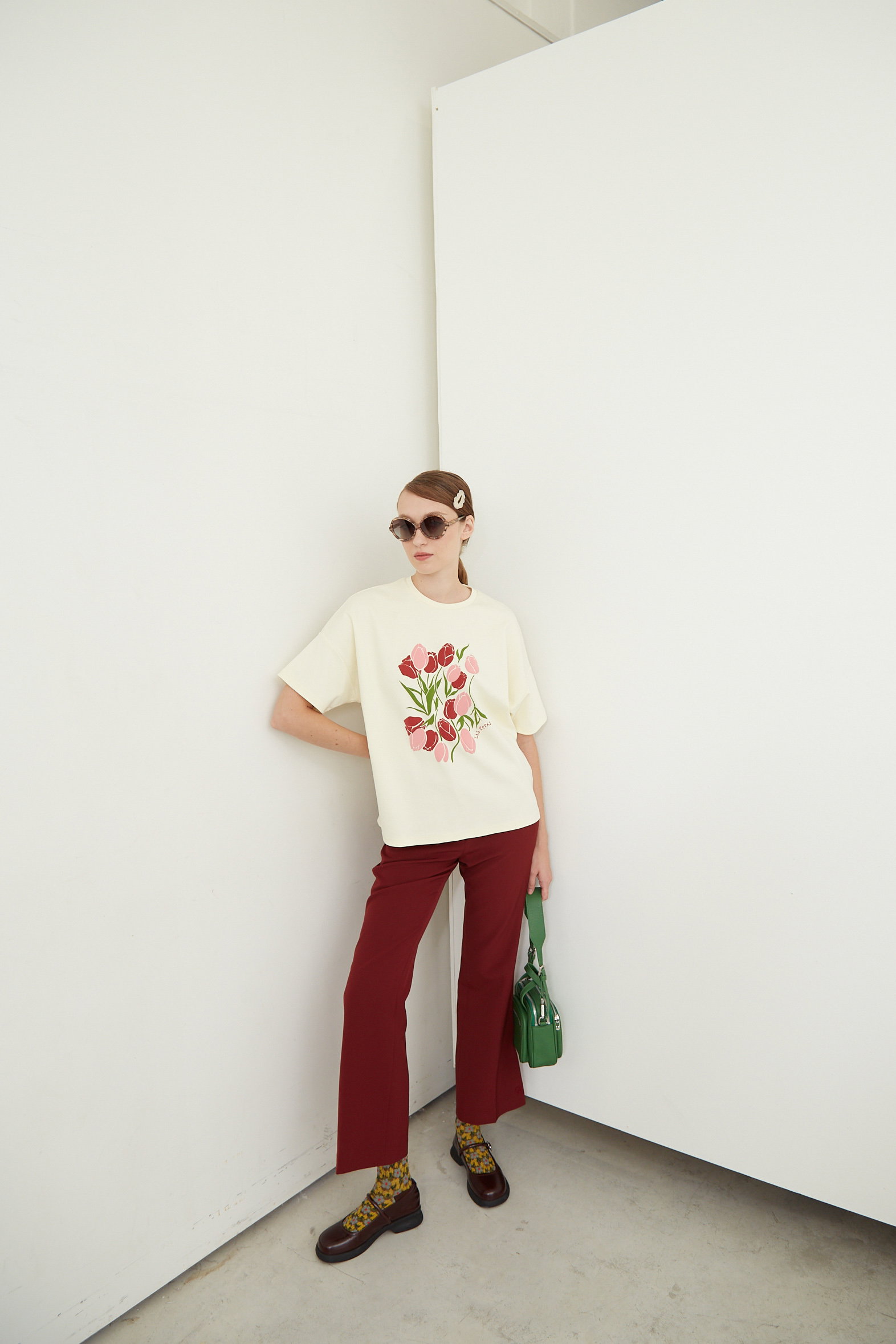 REMERA OVERSIZE SLOPE TULIPS