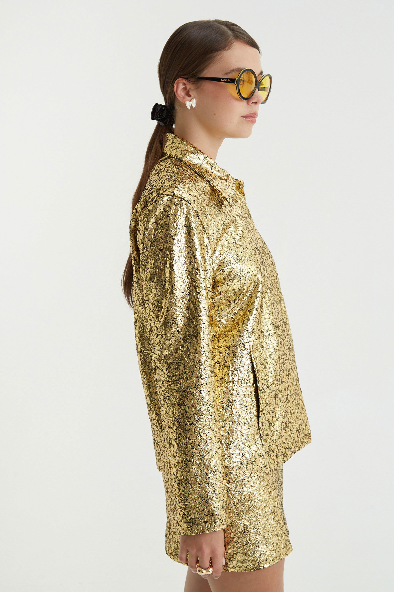 CAMPERA DE CUERO GILLIAN CRUSH // OVINO