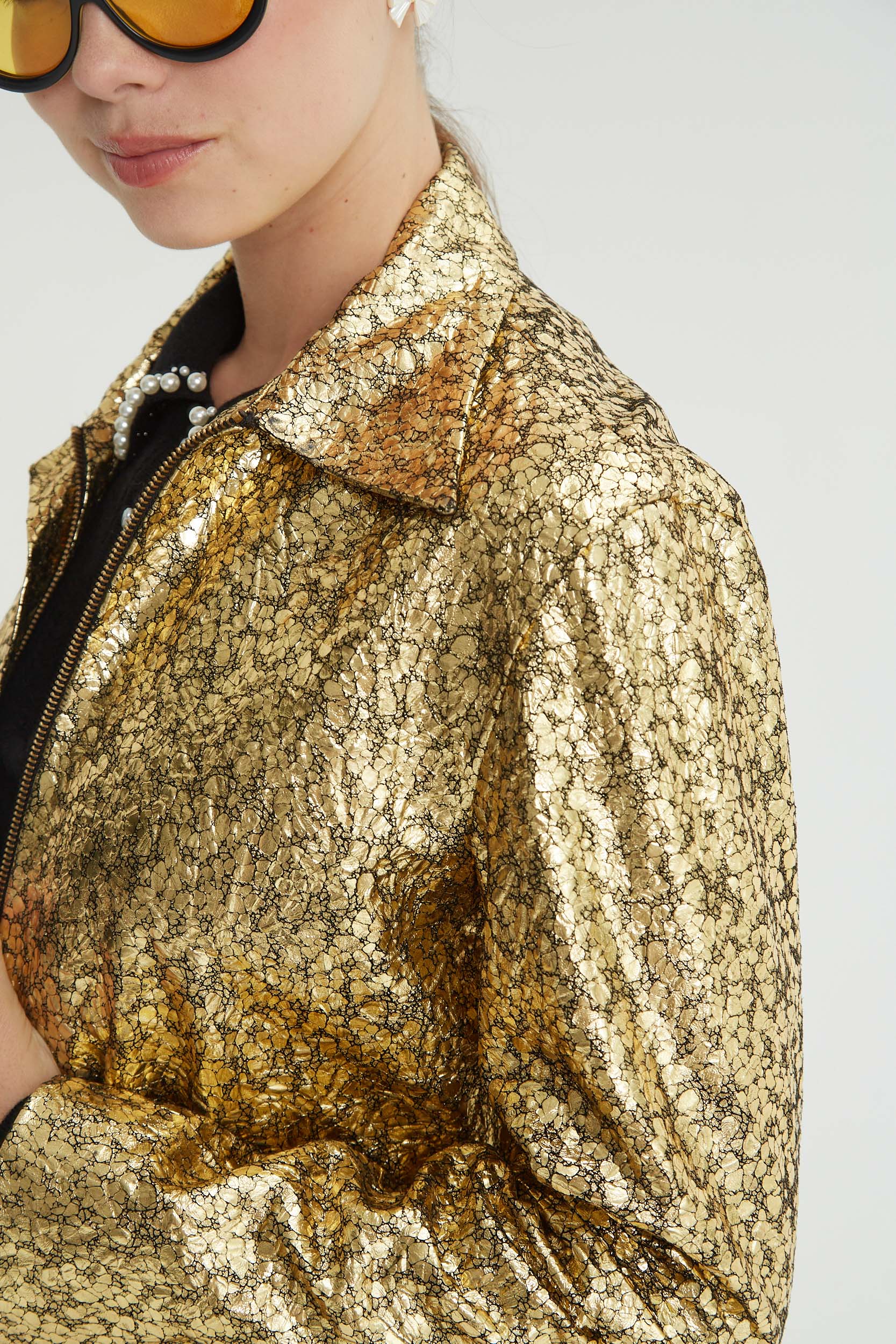 CAMPERA DE CUERO GILLIAN CRUSH // OVINO