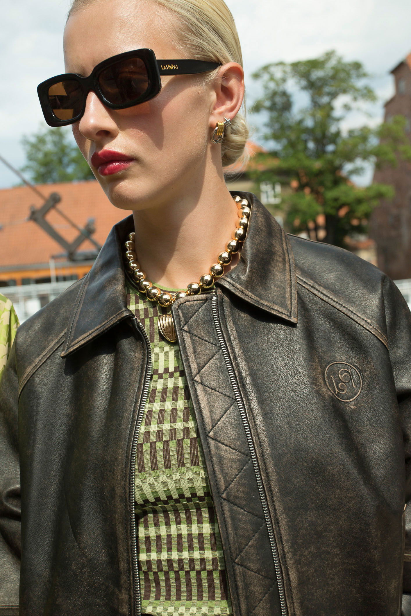 CAMPERA DE CUERO HEDY // OVINO