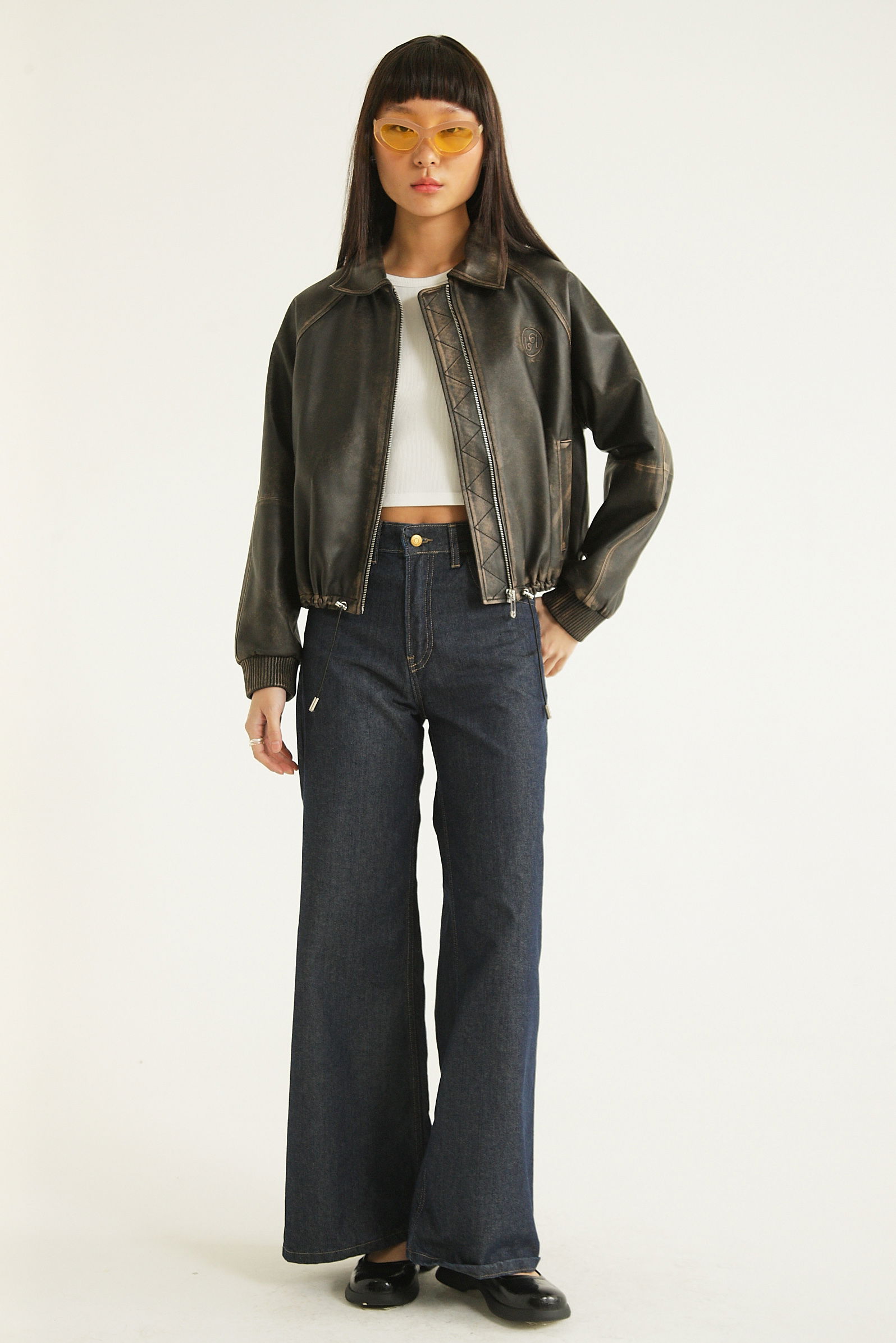CAMPERA DE CUERO HEDY // OVINO