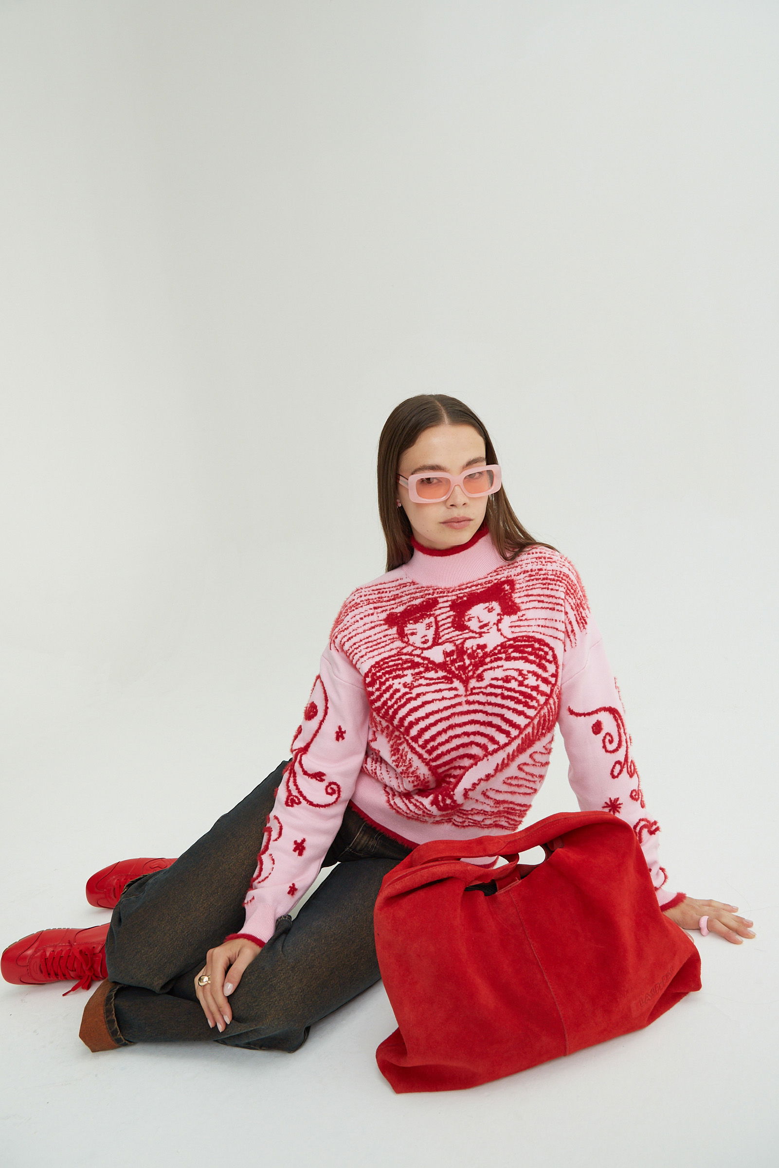 MAXI CARTERA DE GAMUZA JEREZ