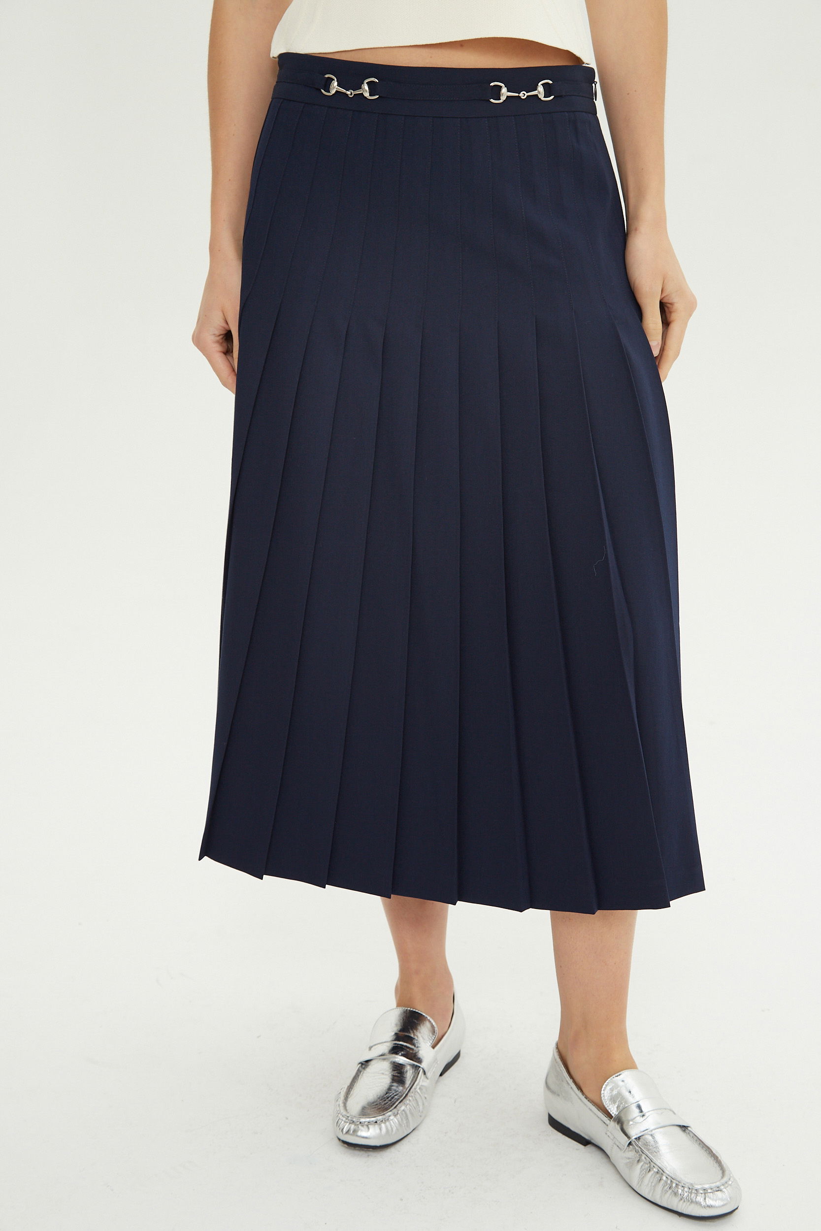 FALDA MIDI PLISADA PORTIA